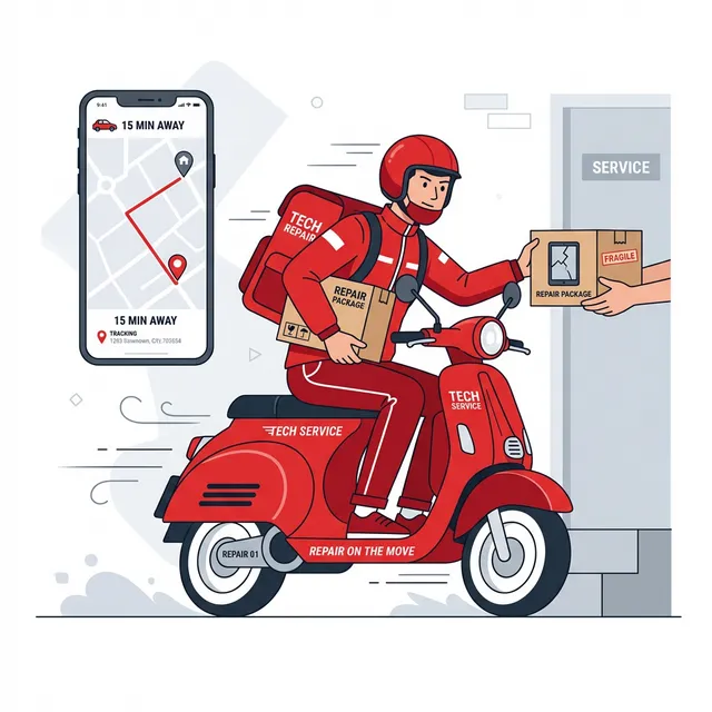 Secure laptop and mobile pickup Hyderabad