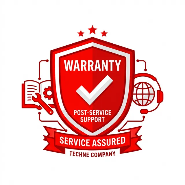 6-month warranty on tech repairs